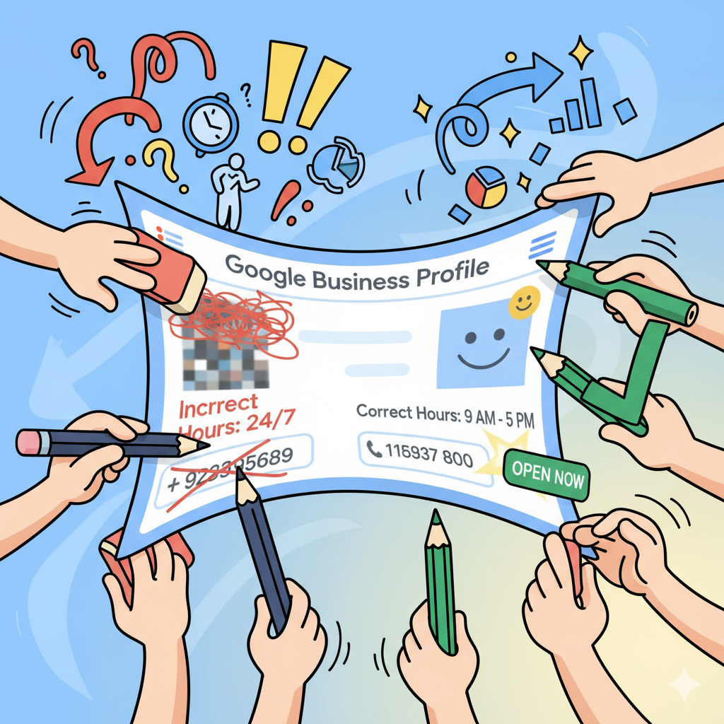 Danger of unchecked edits on GMB profile